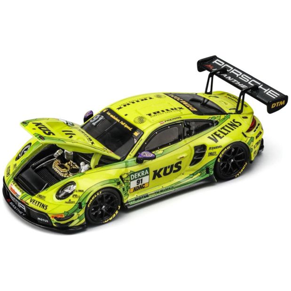 Porsche 911 GT3 R DTM 2024 Yellow 1:64