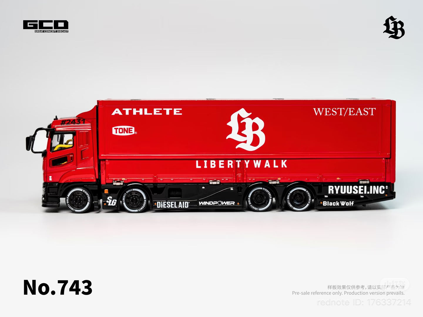 [PREORDER] GCD x LBWK Super Silhouette Mitsubishi Fuso Truck #743