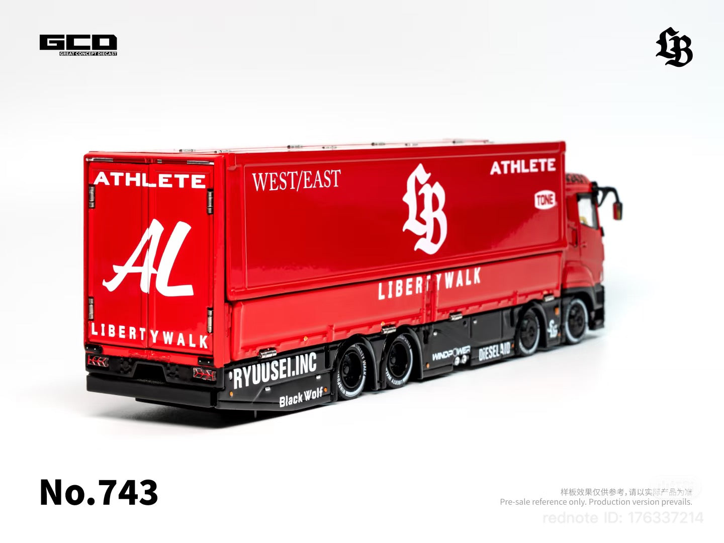 [PREORDER] GCD x LBWK Super Silhouette Mitsubishi Fuso Truck #743