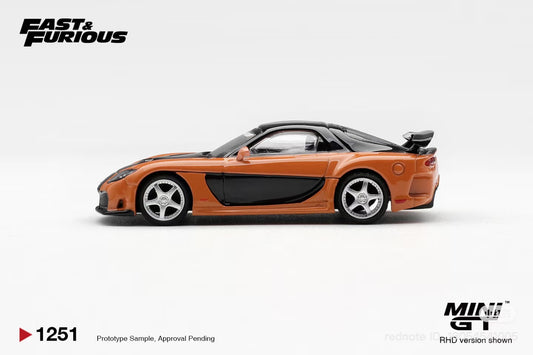 [preorder] Mini GT fast and furious RX7