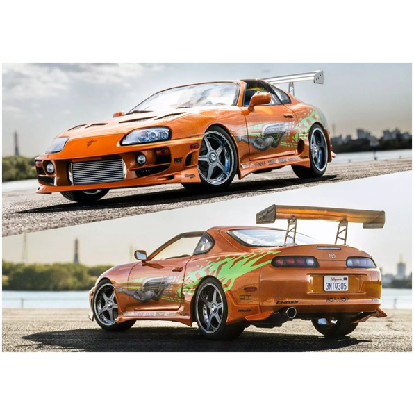 1:18 Toyota Supra Turbo Fast and Furious Orange Pearl