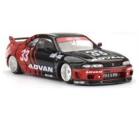 Nissan Skyline GT-R (R33) Kaido Works Advan 1:64